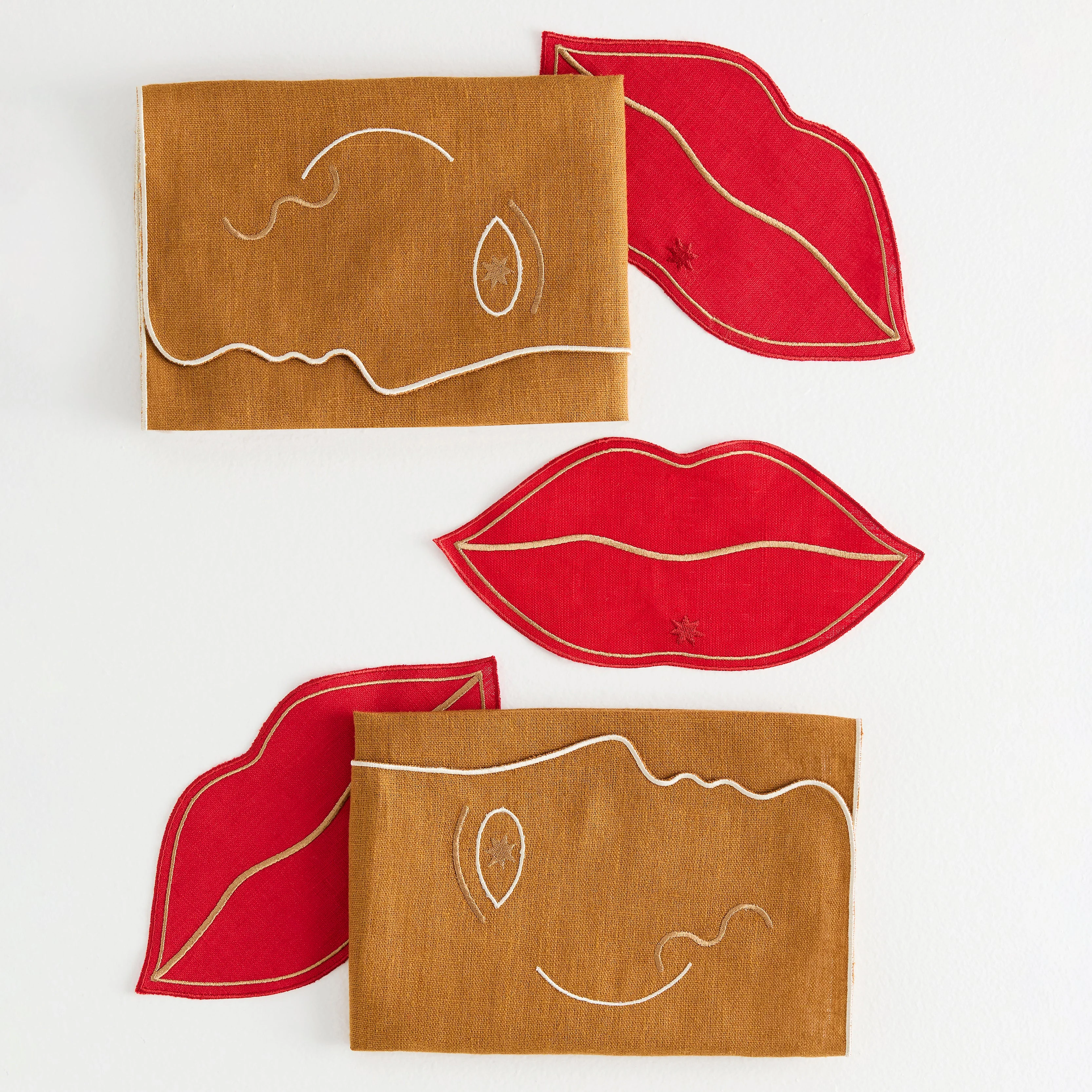 4 Bisous Napkins - Image 3