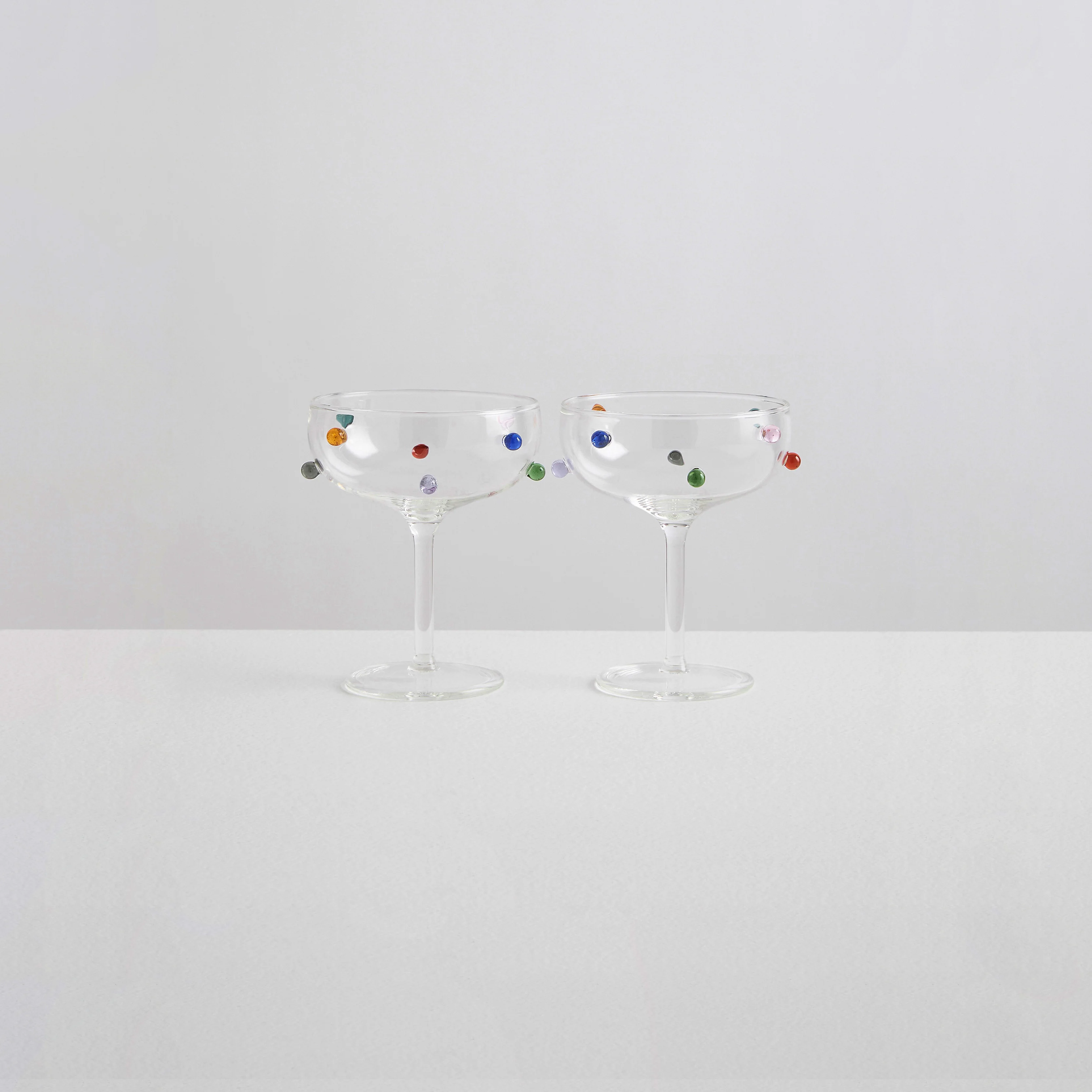 2 Pomponette Coupes | Clear & Multi - Image 3